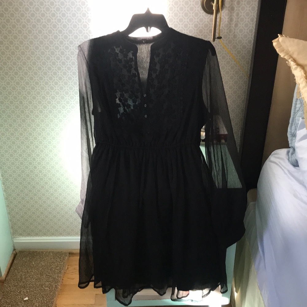 Blush Noir Large Black Dress